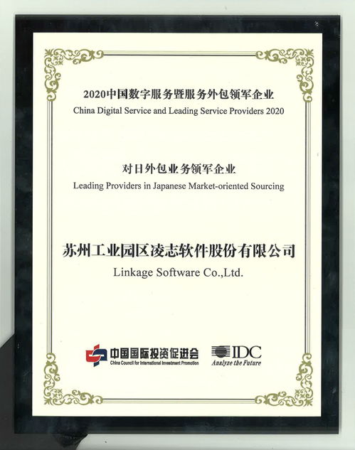 凌志软件斩获双奖，彰显数字服务外包领先实力